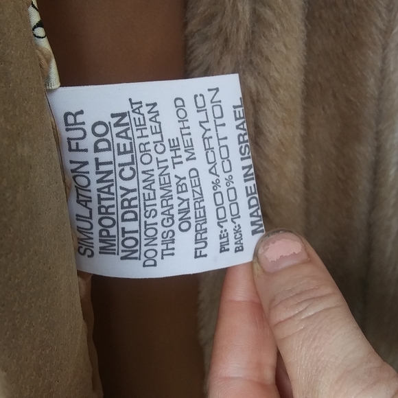 Vintage faux fur coat - Picture 6 of 8